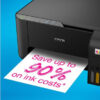 Epson EcoTank ET-2860 Inkjet A4 5760 x 1440 DPI 33 ppm Wi-Fi Epson EcoTank ET-2860 Inkjet A4 5760 x 1440 DPI 33 ppm Wi-Fi