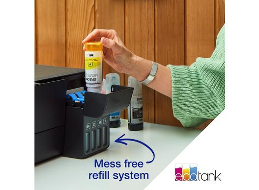 Epson EcoTank ET-2860 Inkjet A4 5760 x 1440 DPI 33 ppm Wi-Fi Epson EcoTank ET-2860 Inkjet A4 5760 x 1440 DPI 33 ppm Wi-Fi