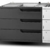 HP LaserJet 3x500-sheet Feeder and Stand