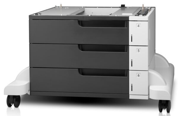 HP LaserJet 3x500-sheet Feeder and Stand
