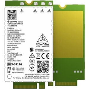 DELL DW5933E Internal WWAN 4670 Mbit/s DELL DW5933E Internal WWAN 4670 Mbit/s
