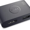 DELL DA20 USB Type-C HDMI + USB Black