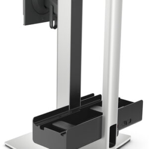 DELL Pro Slim OSS25 68.6 cm (27") Desk Black, Silver