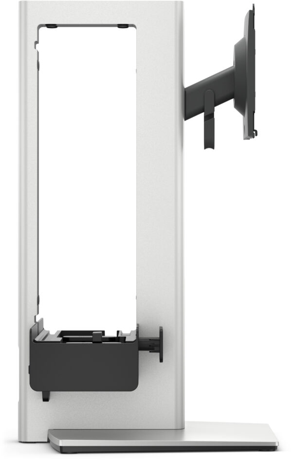 DELL Pro Slim OSS25 68.6 cm (27") Desk Black, Silver