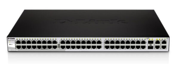 D-Link DES-1210-52 network switch Managed L2 1U Black D-Link DES-1210-52 network switch Managed L2 1U Black