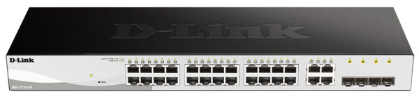 D-Link 24-Port Gigabit Smart Managed Switch including 4 SFP ports D-Link 24-Port Gigabit Smart Managed Switch including 4 SFP ports