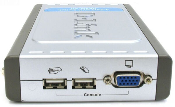 D-Link DKVM-4U KVM switch Grey, Silver D-Link DKVM-4U KVM switch Grey, Silver
