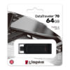 Kingston 64GB DataTraveler 70 USB 3.2 Gen1 Type-C Memory Pen, Cap