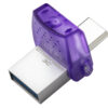 Kingston 64GB DataTraveler microDuo 3C USB-A & USB-C 3.2 Gen1 Memory Pen, Rotating Cap, 200MB/s