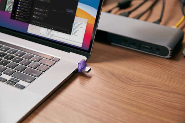 Kingston 64GB DataTraveler microDuo 3C USB-A & USB-C 3.2 Gen1 Memory Pen, Rotating Cap, 200MB/s