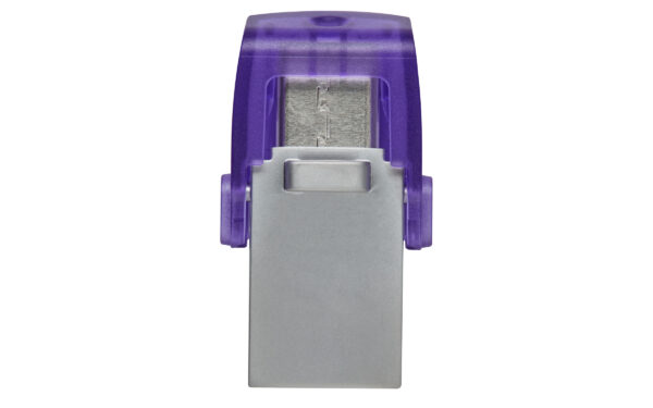 Kingston 64GB DataTraveler microDuo 3C USB-A & USB-C 3.2 Gen1 Memory Pen, Rotating Cap, 200MB/s