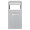 Kingston 64GB DataTraveler Micro Ultra-Small USB 3.2 Gen1 Memory Pen, Capless, Metal Casing, 200MB/s