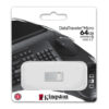 Kingston 64GB DataTraveler Micro Ultra-Small USB 3.2 Gen1 Memory Pen, Capless, Metal Casing, 200MB/s