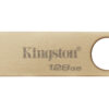 Kingston Technology DataTraveler 128GB 220MB/s Metal USB 3.2 Gen 1 Kingston 128GB DataTraveler SE9 G3 Memory Pen, USB 3.2 Gen1 Type-A, Metal Gold Casing