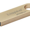 Kingston Technology DataTraveler 256GB 220MB/s Metal USB 3.2 Gen 1 Kingston 256GB DataTraveler SE9 G3 Memory Pen, USB 3.2 Gen1 Type-A, Metal Gold Casing