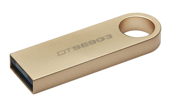 Kingston Technology DataTraveler 512GB 220MB/s Metal USB 3.2 Gen 1 Kingston 512GB DataTraveler SE9 G3 Memory Pen, USB 3.2 Gen1 Type-A, Metal Gold Casing