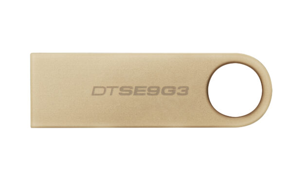 Kingston Technology DataTraveler 64GB 220MB/s Metal USB 3.2 Gen 1 SE9 Kingston 64GB DataTraveler SE9 G3 Memory Pen, USB 3.2 Gen1 Type-A, Metal Gold Casing