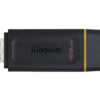 Kingston 128GB DataTraveler Exodia USB 3.2 Gen1 Memory Pen, Cap, Key Ring