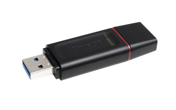 Kingston 256GB DataTraveler Exodia USB 3.2 Gen1 Memory Pen, Cap, Key Ring