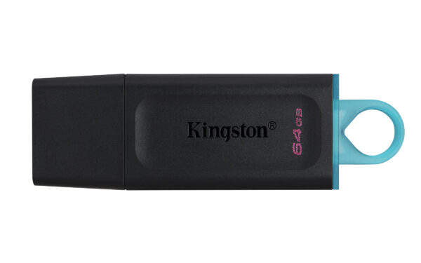 Kingston 64GB DataTraveler Exodia USB 3.2 Gen1 Memory Pen, Cap, Key Ring