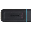 Kingston 64GB DataTraveler Exodia USB 3.2 Gen1 Memory Pen, Cap, Key Ring