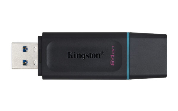Kingston 64GB DataTraveler Exodia USB 3.2 Gen1 Memory Pen, Cap, Key Ring