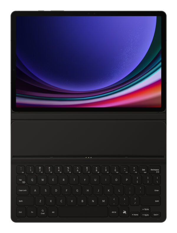 Samsung AI Book Cover Keyboard Slim for Galaxy Tab S9, S9 FE Samsung AI Book Cover Keyboard Slim for Galaxy Tab S9, S9 FE