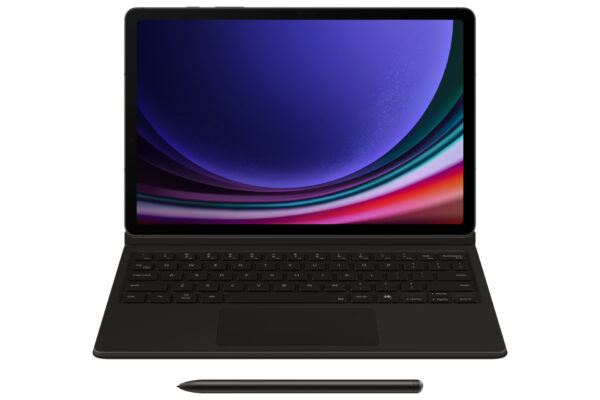 Samsung AI Book Cover Keyboard with Trackpad for Galaxy Tab S9, S9 FE