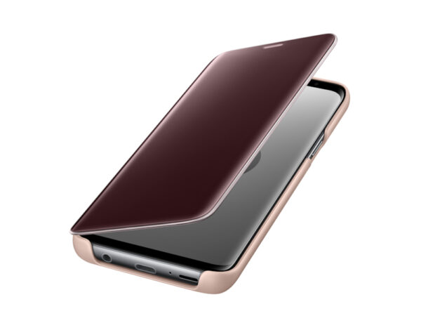 Samsung EF-ZG960 mobile phone case 14.7 cm (5.8") Folio Gold
