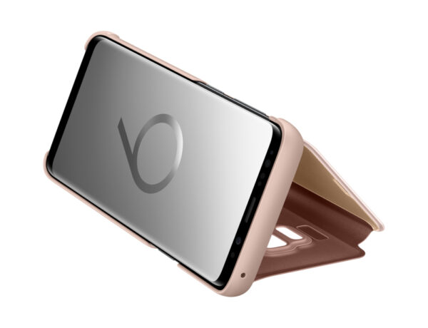 Samsung EF-ZG960 mobile phone case 14.7 cm (5.8") Folio Gold