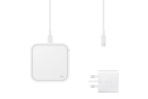 Samsung EP-P2400TWE Smartphone White USB Wireless charging Fast Samsung EP-P2400TWE Smartphone White USB Wireless charging Fast charging Indoor