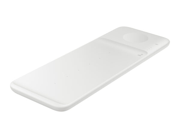 Samsung Wireless Charger Trio Headset, Smartphone, Smartwatch White Samsung Wireless Charger Trio Headset, Smartphone, Smartwatch White USB Wireless charging Fast charging Indoor