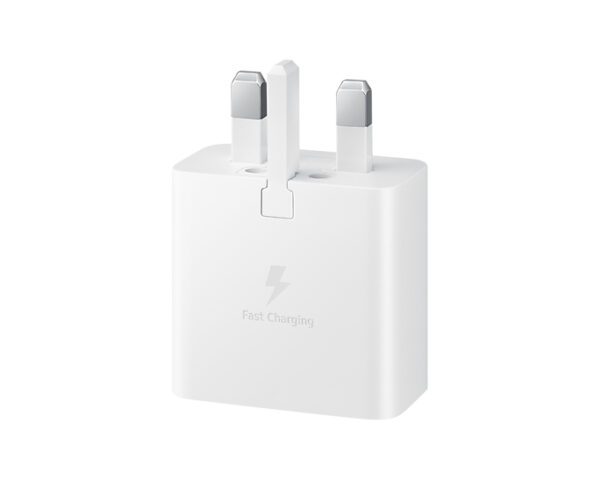 Samsung 15W Adaptive Fast Charger (with C to C Cable) Smartphone Samsung 15W PD Power Adapter (USB-C) (without Cable) Smartphone White Indoor
