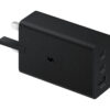 Samsung 65W Trio Universal Power Adapter Black USB Fast charging Samsung 65W Trio Universal Power Adapter Black USB Fast charging Indoor
