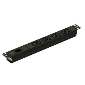 APC Easy Rack PDU, Basic, 1U, 1 Phase, 3.7kW, 230V, 16A, 8 x C13 ^EASY RCK PDU BASIC 1U 1 PHASE 3.7KW