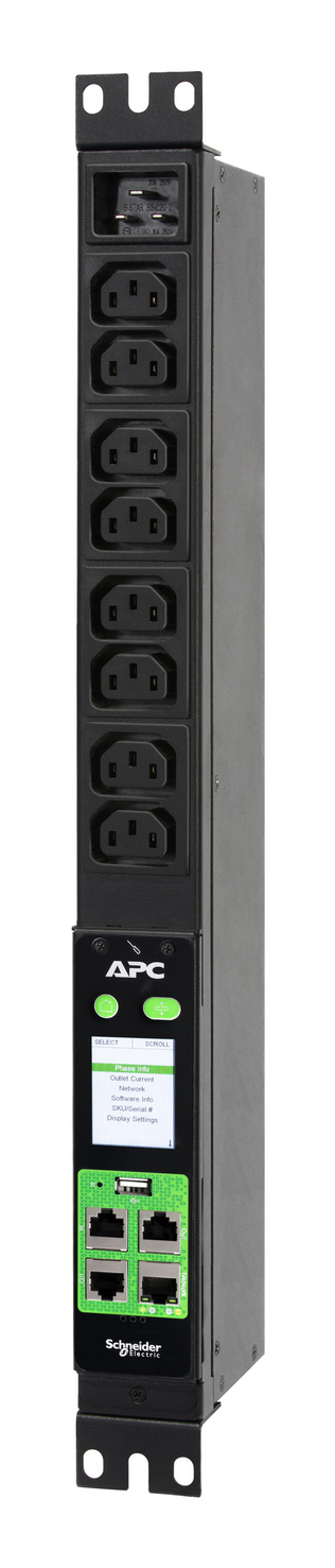 APC Easy PDU Metered 1U 16A 230V (8)C13 APC Easy PDU Metered 1U 16A 230V (8)C13