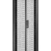 APC Easy Rack, 42U, Black, With Roof, Castors, Feet, 4 Brackets, and Bottom, No Side Panels, 1991H x 600W x 1000D mm