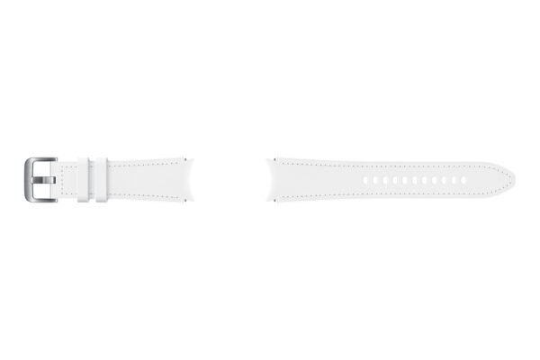 Samsung ET-SHR89LWEGEU Smart Wearable Accessories Band White Fluoroelastomer, Genuine leather
