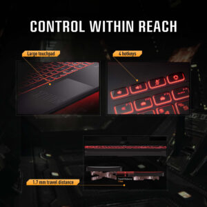ASUS TUF Gaming A16 FA607NU-RL051W AMD Ryzen™ 5 7535HS Laptop 40.6 cm ASUS TUF Gaming A16 FA607NU-RL051W AMD Ryzen™ 5 7535HS Laptop 40.6 cm