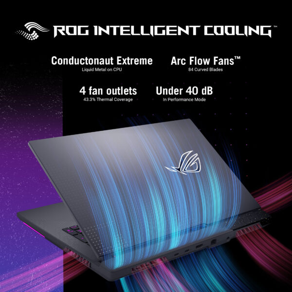 ASUS ROG Strix G17 G713PI-LL044W AMD Ryzen™ 9 7845HX Laptop 43.9 cm ASUS ROG Strix G17 G713PI-LL044W AMD Ryzen™ 9 7845HX Laptop 43.9 cm