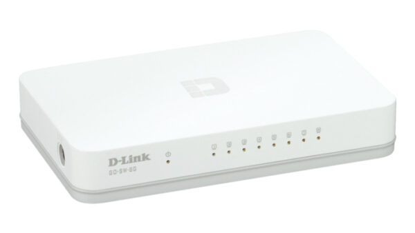 D-Link GO-SW-8G Managed L2 Gigabit Ethernet (10/100/1000) White D-Link GO-SW-8G Managed L2 Gigabit Ethernet (10/100/1000) White
