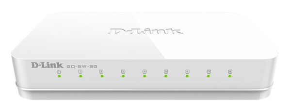 D-Link GO-SW-8G Managed L2 Gigabit Ethernet (10/100/1000) White D-Link GO-SW-8G Managed L2 Gigabit Ethernet (10/100/1000) White