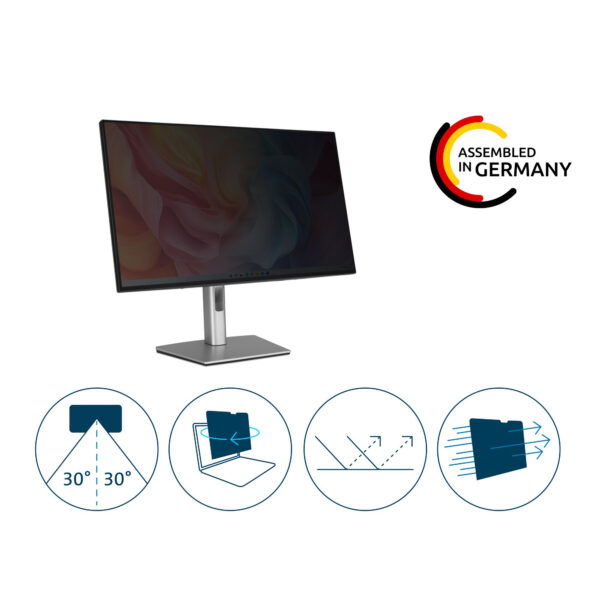 Kensington High Clarity Privacy Screen Filter for 24'' Monitors 16:10