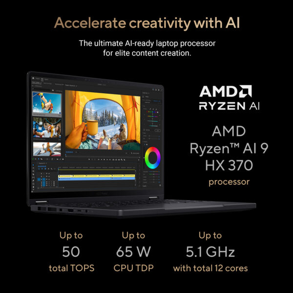 ASUS ProArt PX13 HN7306WV-LX009W Copilot+ PC AMD Ryzen AI 9 HX 370