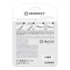 Kingston 32GB IronKey Keypad 200 Memory Pen, USB-A 3.2 Gen1, FIPS 140-3 w/ XTS-AES 256-bit Hardware Encryption, Alphanumeric PIN, R/W 145/115 MB/s