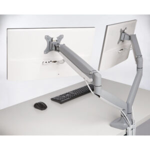Kensington SmartFit One-Touch Height-Adjustable Dual Monitor Arm ONETOUCH HEIGHT ADJUST DUALMON ARM