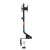 SPACE SAVING MONITOR ARM DUAL