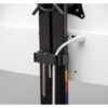 SPACE SAVING MONITOR ARM DUAL