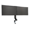 SPACE SAVING MONITOR ARM DUAL