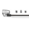 CLICKSAFE 3-IN-1 KEYED LAPTOP LOCK